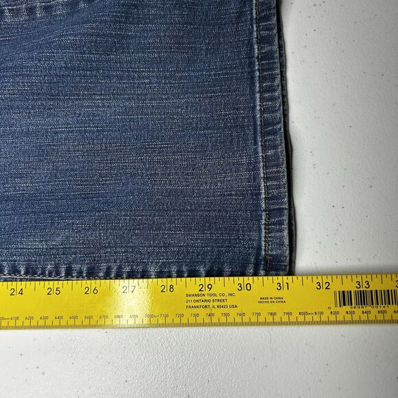 Levis 512 Perfectly Slimming Boot Cut Women’s Jeans Size 14 M - Picture 7 of 9